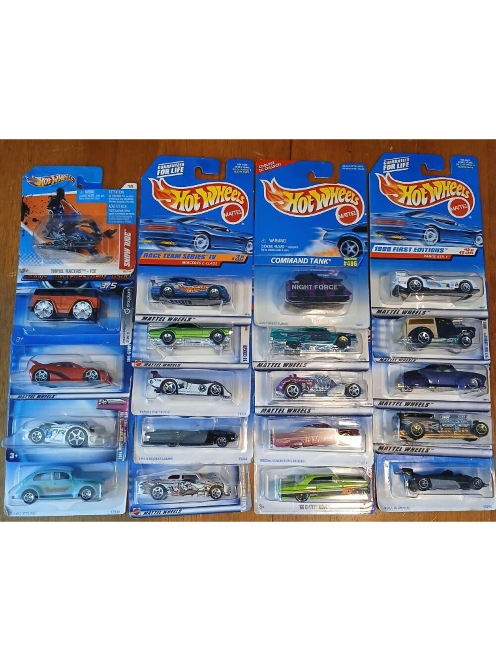 VTG 20 Hot Wheels  Die-Cast Cars Vehicles 1/64 Scale Sealed Packages #WS-K